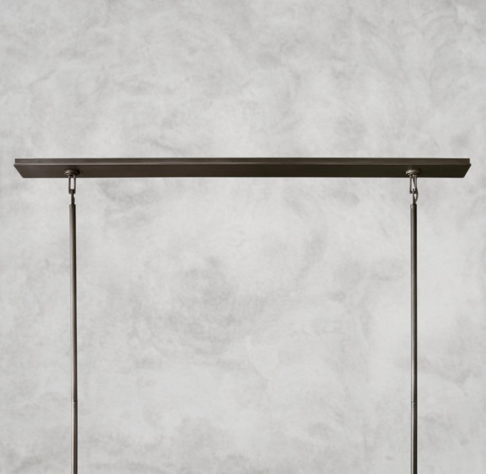 Beckman Rectangular Chandelier 54", 72"